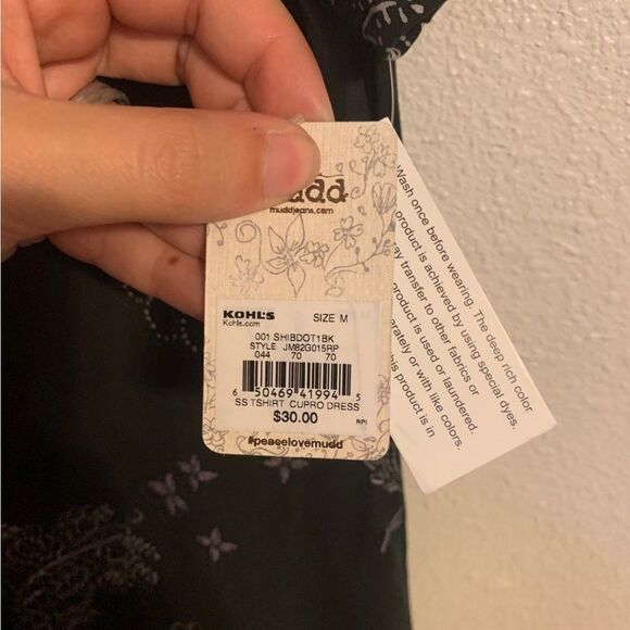 MUDD NEW‎ Medium Black Dress - Picture 3 of 5